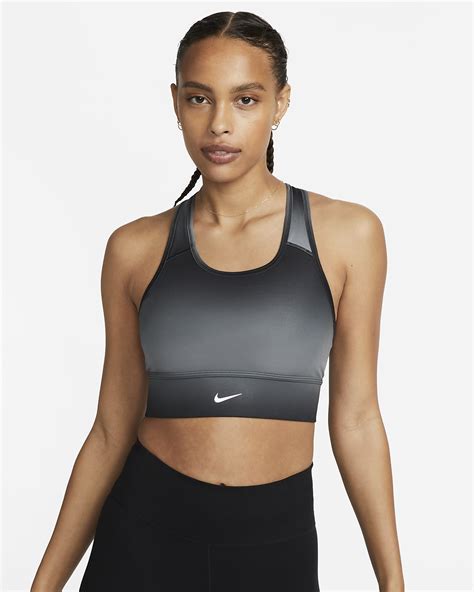 nike swoosh sport bh mit mittlerem halt für damen|nike sporthose damen.